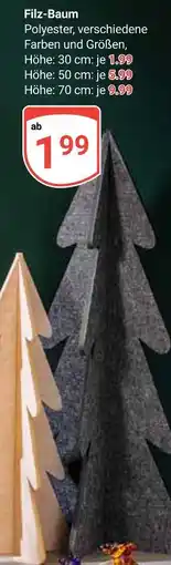 Globus Filz-baum Angebot