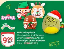 Globus Squishmallows weihnachtsplüsch Angebot