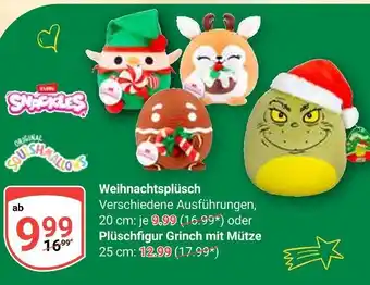 Globus Squishmallows weihnachtsplüsch Angebot