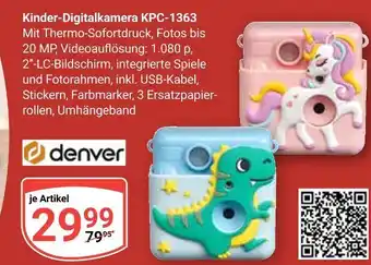 Globus Denver kinder-digitalkamera kpc-1363 Angebot
