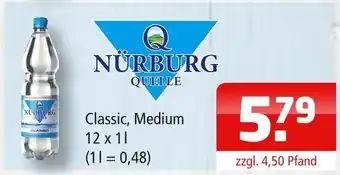 Getränke Oase Nürburg quelle classic, medium Angebot