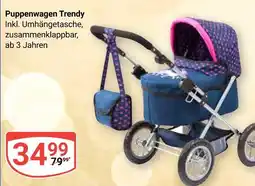 Globus Puppenwagen trendy Angebot