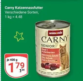 Globus Animonda carny senior Angebot