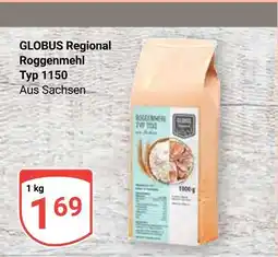 Globus Globus regional roggenmehl typ 1150 Angebot