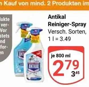 Globus Antikal reiniger-spray Angebot