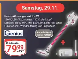 Globus Genius hand-/akkusauger invictus x3 Angebot