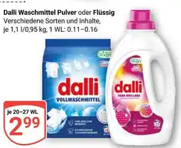 Globus Dalli vollwaschmittel pulver Angebot
