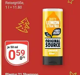Globus Original source zesty lemon & tea tree shower Angebot
