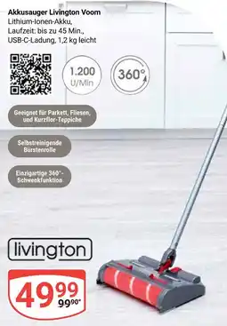 Globus Livington akkusauger livington voom Angebot