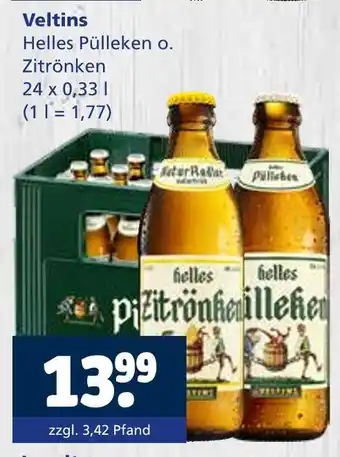 Getränkewelt Veltins helles pülleken Angebot