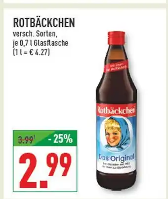 Marktkauf Rotbäckchen das original Angebot