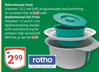 Globus Rotho rührschüssel onda Angebot