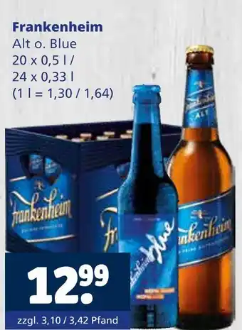 Getränkewelt Frankenheim alt Angebot