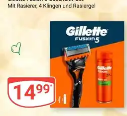 Globus Gillette fusion 5 geschenk set Angebot