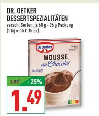 Marktkauf Dr. oetker dessertspezialitäten Angebot