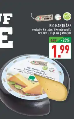 Marktkauf Meinland edeka bio hartkäse Angebot