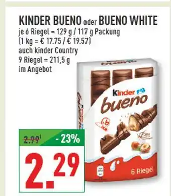 Marktkauf Kinder bueno Angebot