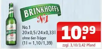 Getränke Oase Brinkhoff's no.1 Angebot