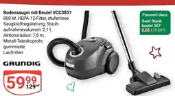 Globus Grundig bodensauger mit beutel vcc3851 Angebot