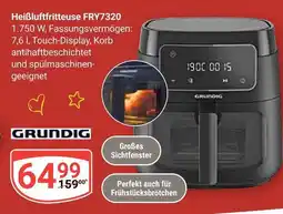 Globus Grundig heißluftfritteuse fry7320 Angebot