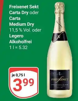 Globus Freixenet sekt carta dry Angebot