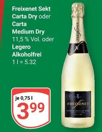 Globus Freixenet sekt carta dry Angebot