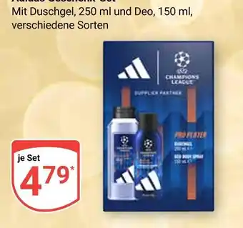 Globus Adidas geschenk set Angebot
