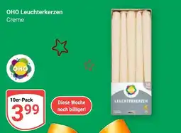Globus Oho leuchterkerzen Angebot
