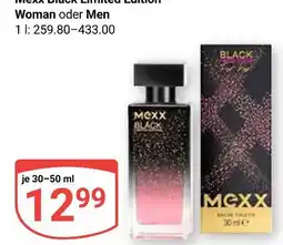 Globus Mexx black limited edition woman Angebot