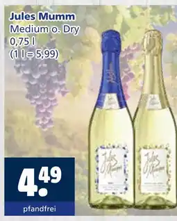 Getränkewelt Jules mumm medium Angebot