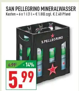 Marktkauf San pellegrino mineralwasser Angebot