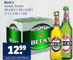 Getränkewelt Beck's bier Angebot