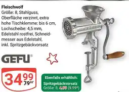 Globus Gefu fleischwolf Angebot