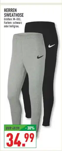 Marktkauf Nike herren sweathose schwarz Angebot