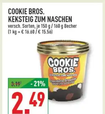 Marktkauf Cookie bros. keksteig zum naschen Angebot
