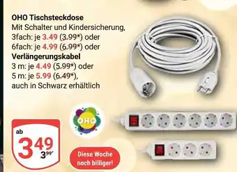 Globus Oho tischsteckdose Angebot