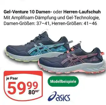 Globus Asics gel-venture 10 damen-laufschuh Angebot