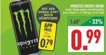 Marktkauf Monster energy drink Angebot