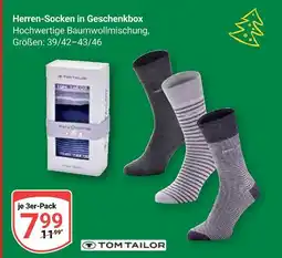 Globus Tom tailor herren-socken in geschenkbox Angebot