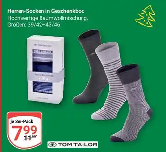 Globus Tom tailor herren-socken in geschenkbox Angebot