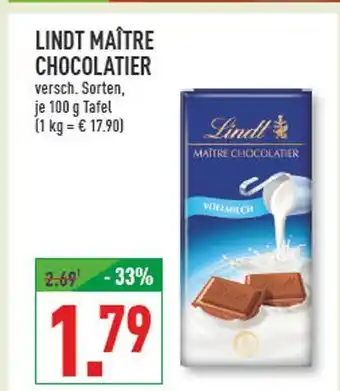 Marktkauf Lindt maître chocolatier Angebot