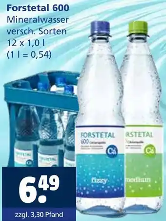 Getränkewelt Forstetal 600 fizzy Angebot