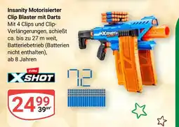 Globus Zuru insanity motorisierter clip blaster mit darts Angebot