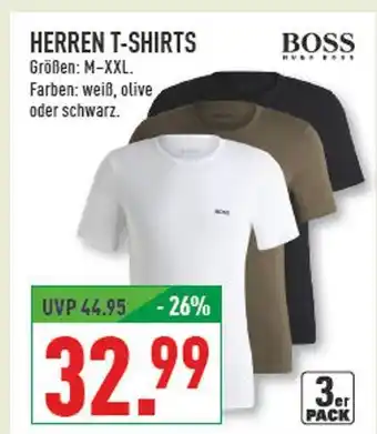 Marktkauf Boss herren t-shirts Angebot