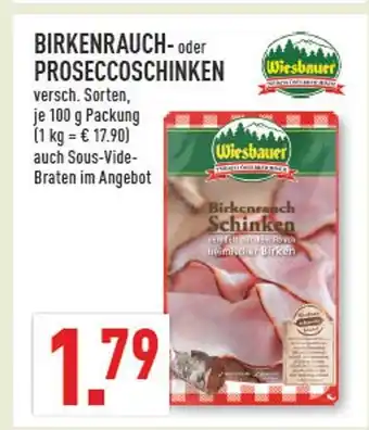 Marktkauf Wiesbauer birkenrauch-schinken Angebot