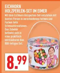 Marktkauf Eichhorn holzperlen-set im eimer Angebot