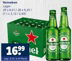 Getränkewelt Heineken lager Angebot
