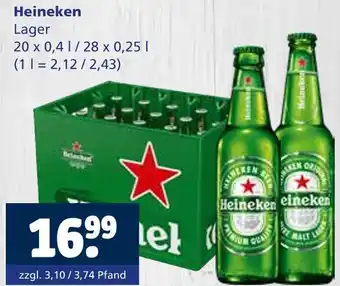 Getränkewelt Heineken lager Angebot