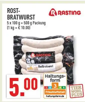 Marktkauf Rasting rostbratwurst Angebot