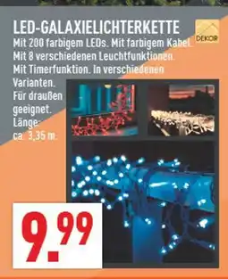 Marktkauf Dekor led-galaxielichterkette Angebot